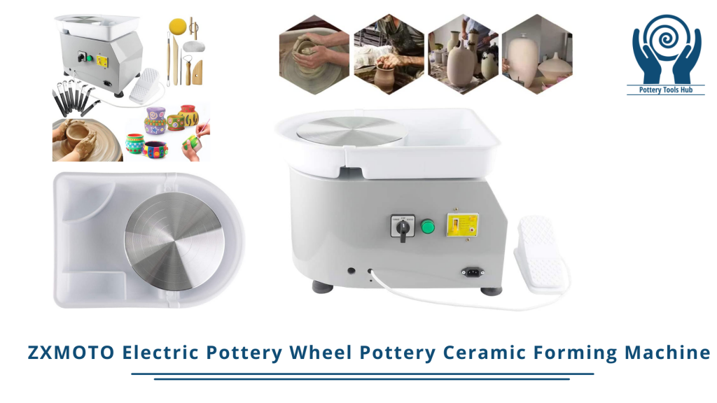 ZXMOTO Electric Pottery Wheel Pottery Ceramic Forming Machine