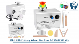 Best Miniature Pottery Wheel Machine USB 0-2300RPM/ Min