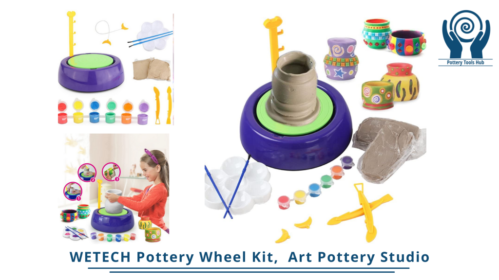 WETECH Pottery Wheel Kit,  Art Pottery Studio