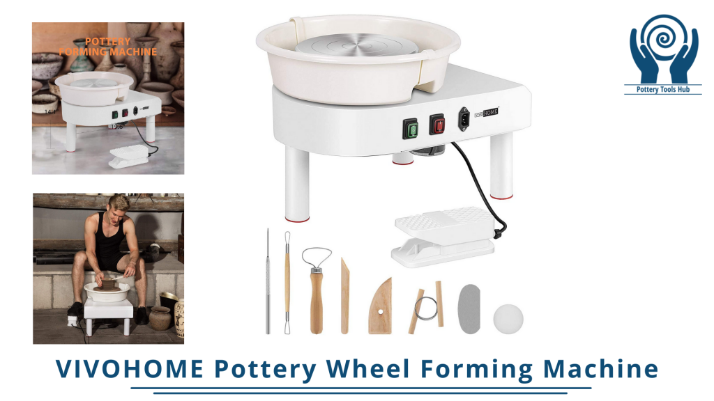 VIVOHOME Pottery Wheel Forming Machine